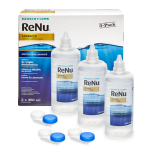 nákup čoček ReNu Advanced 3x360ml