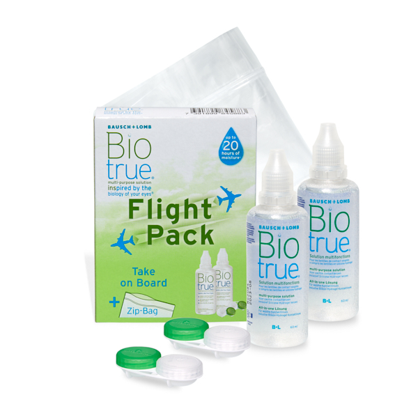 Biotrue Flight Pack 2x60ml Pflegemittel