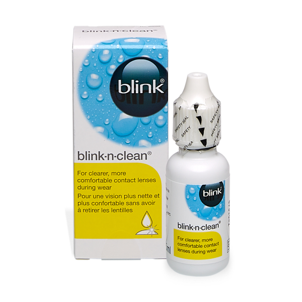 produkt do pielęgnacji soczewek Blink-n-clean 15ml