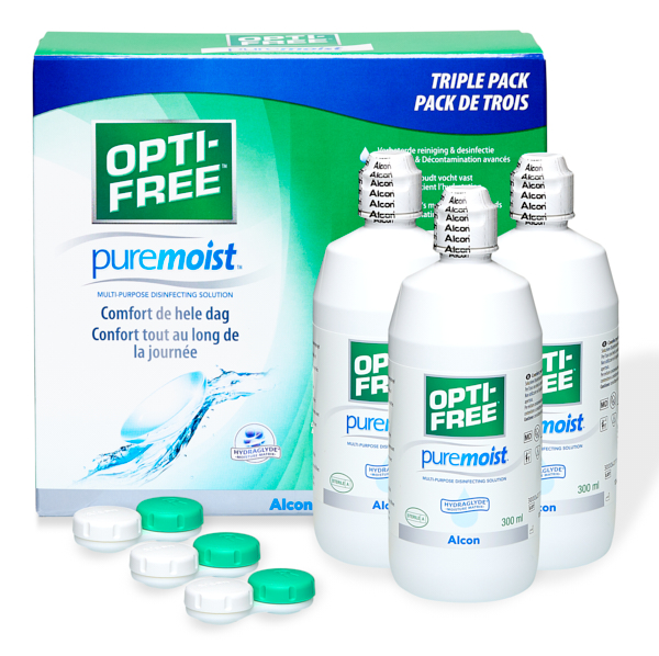 OPTI-FREE puremoist 3x300ml Pflegemittel