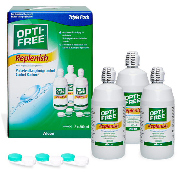OPTI-FREE RepleniSH 3x300ml Pflegemittel
