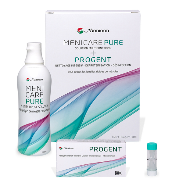 produkt do pielęgnacji soczewek Menicare Pure + Progent