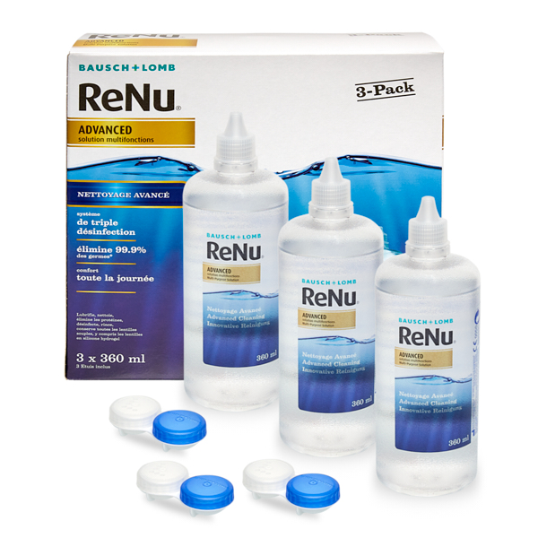 prodotto per la manutenzione ReNu Advanced 3x360ml